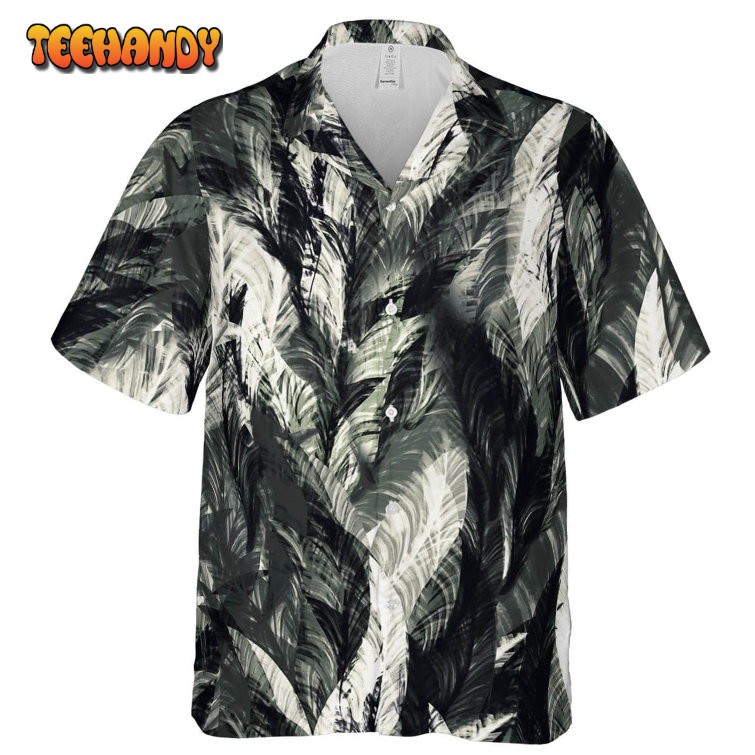 Hawaiian Camp Collar Short Sleeve Button-Down Shirt Tropical