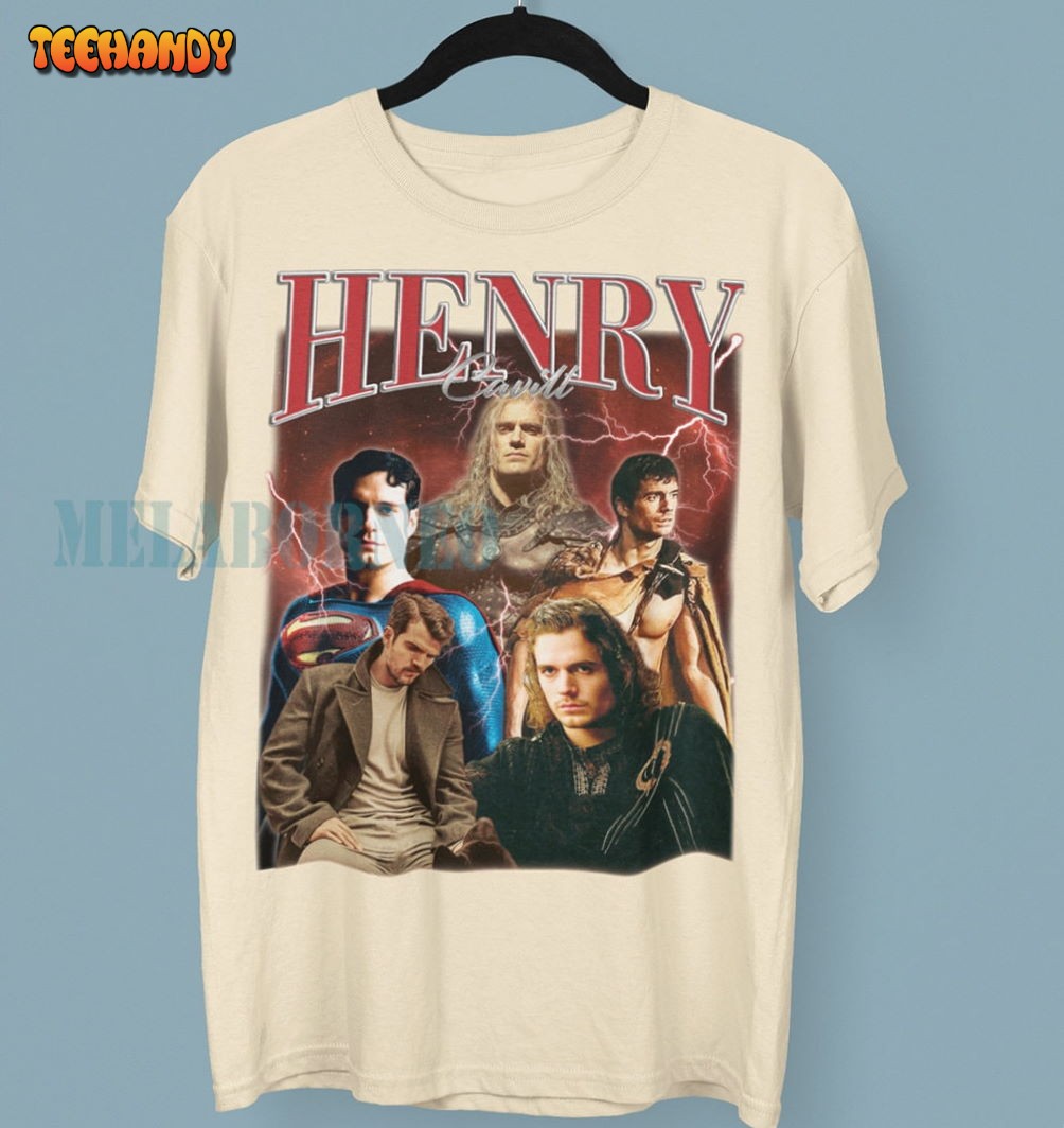 HENRY CAVILL Vintage Unisex Shirt, Vintage Henry Cavill T-Shirt