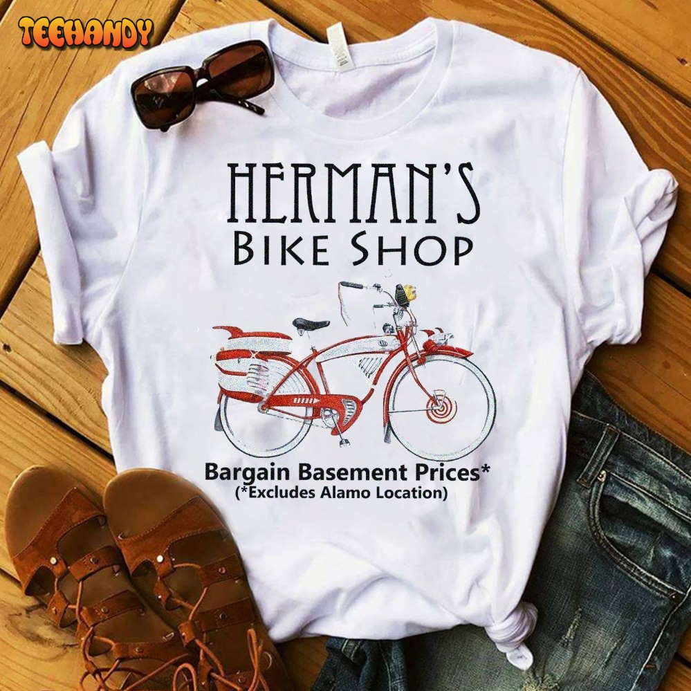 Herman’s Bike Shop Pee-Wee’s Big Adventure Trending T-Shirt