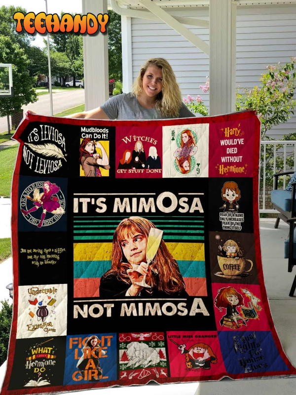 Hermione Granger Mimosa 3D Customized Quilt Blanket