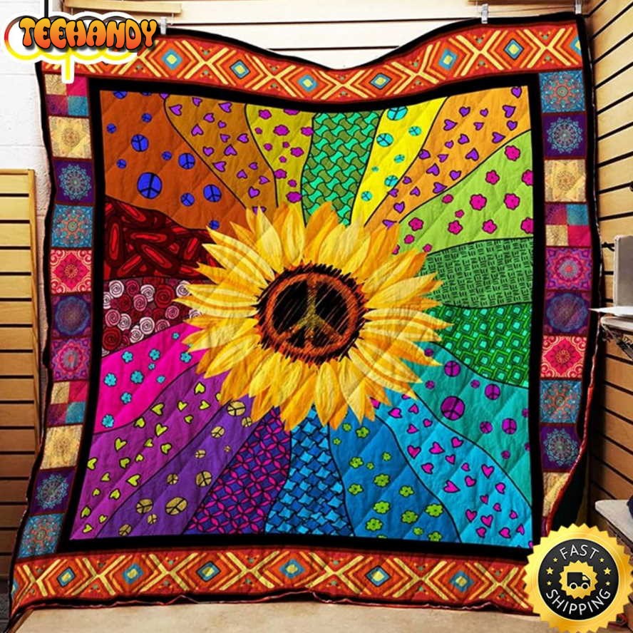 Hippie Sunshine Follower Hippie Blanket