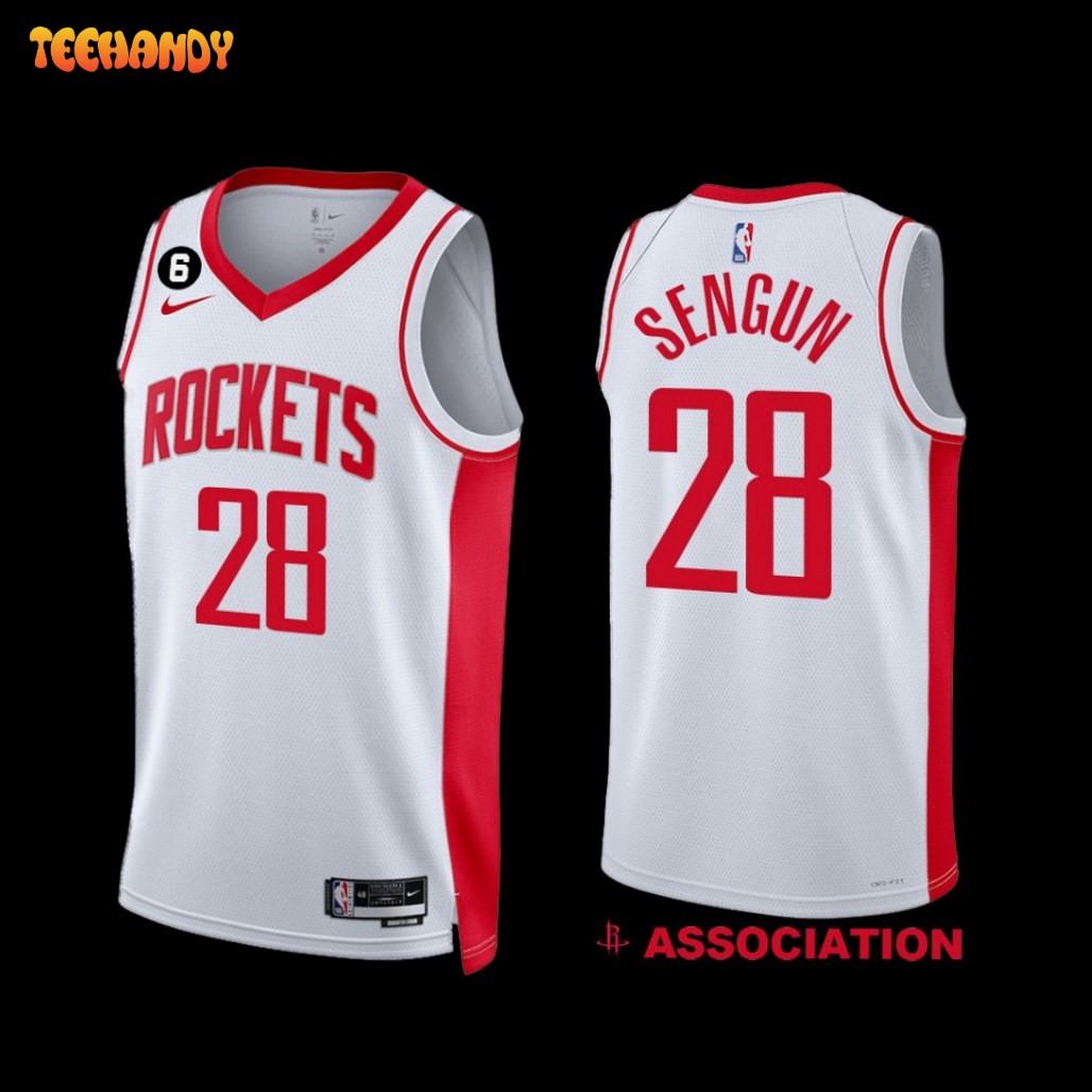 Houston Rockets Alperen Sengun 2022-23 Association Edition Jersey White