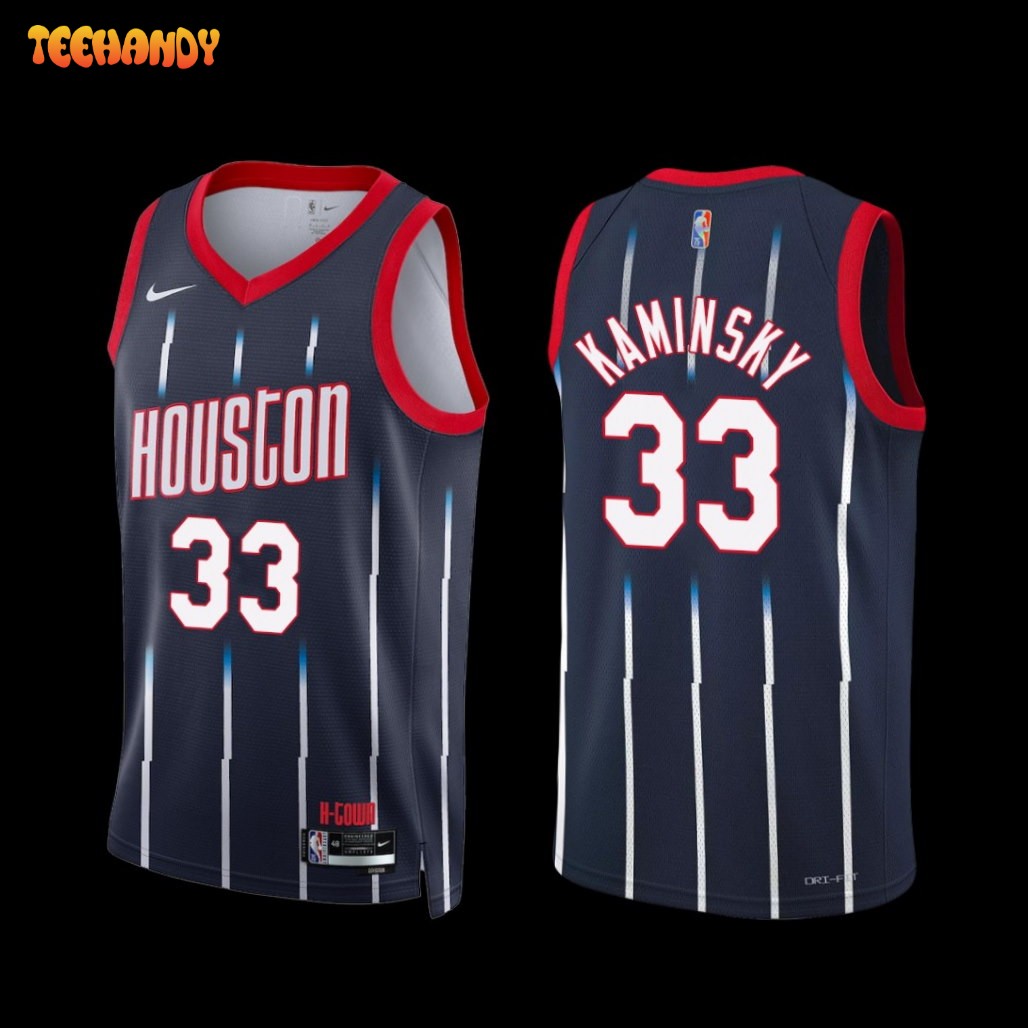 Houston Rockets Frank Kaminsky 2022-23 City Edition Jersey Navy