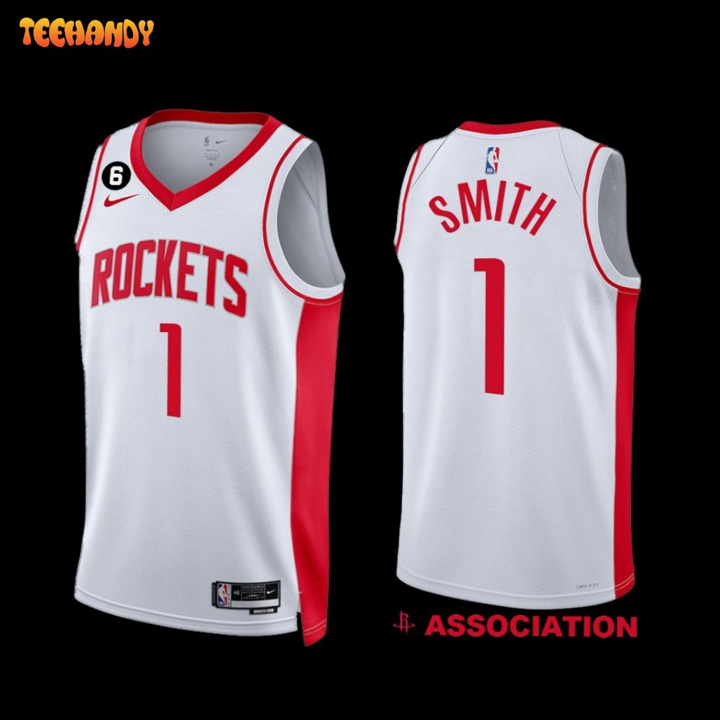 Houston Rockets Jabari Smith 2022-23 Association Edition Jersey White