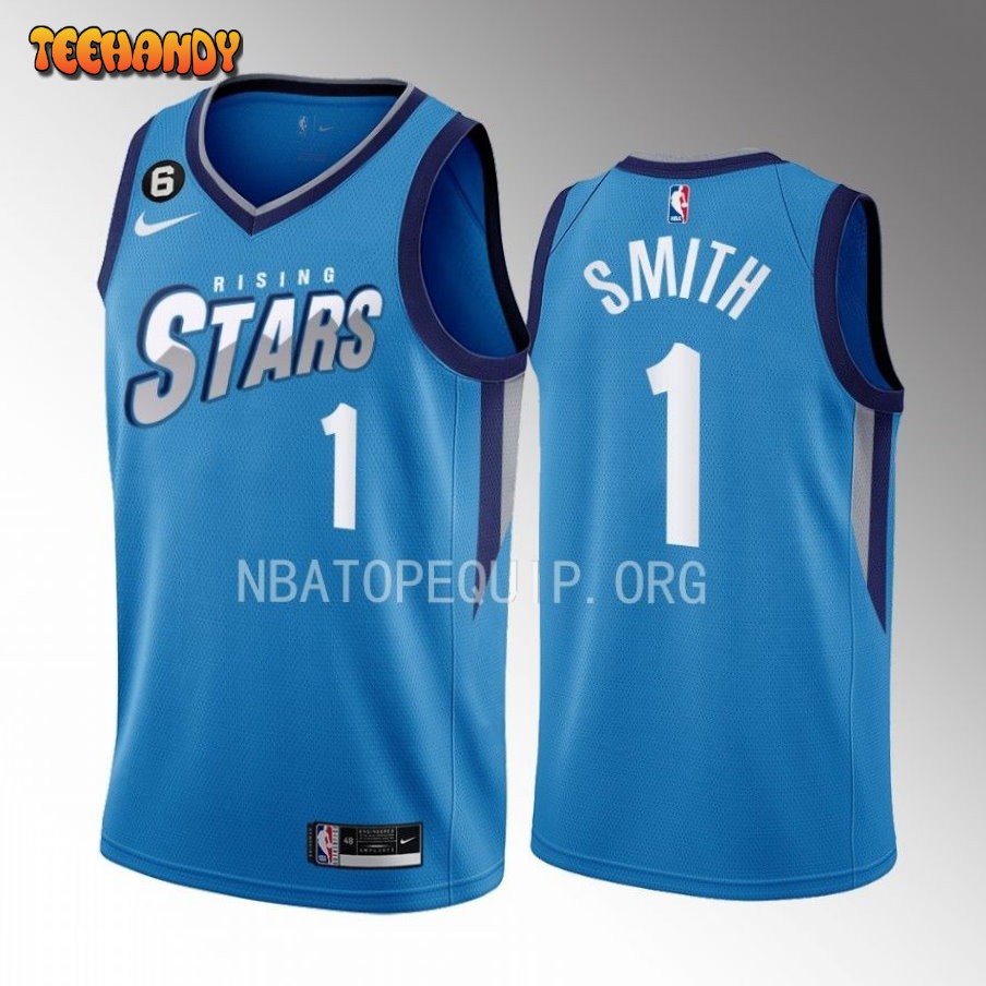 Houston Rockets Jabari Smith 2023 NBA Rising Stars Blue Jersey