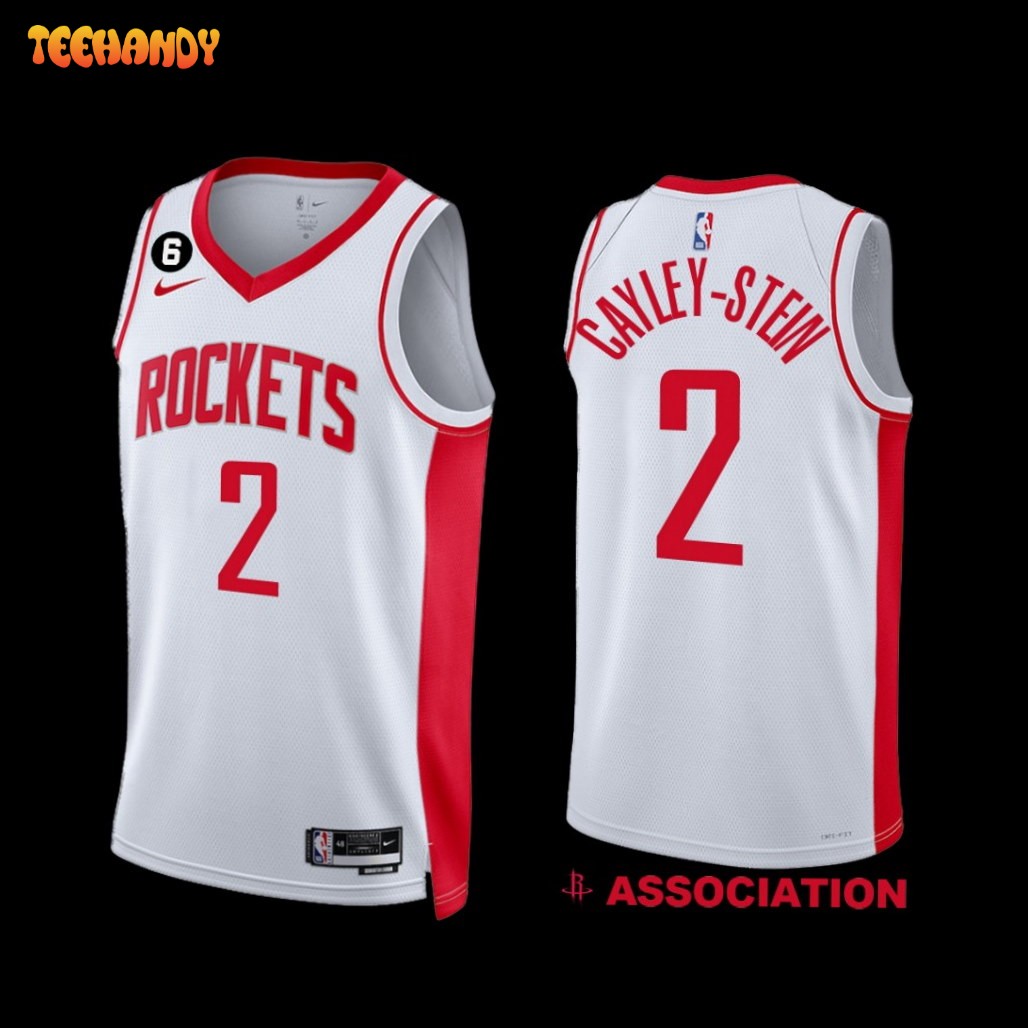 Houston Rockets Willie Cayley-Stein 2022-23 Association Edition White Jersey