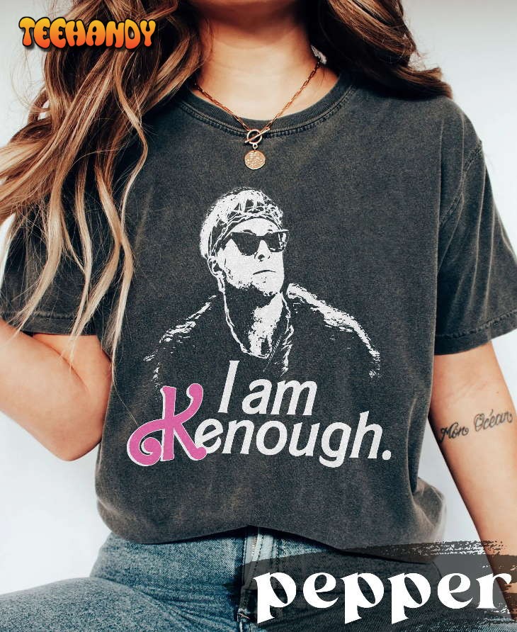 I Am Kenough Comfort Colors Shirt, Barbenheimer Come on Barbie Lest go Party Shirt