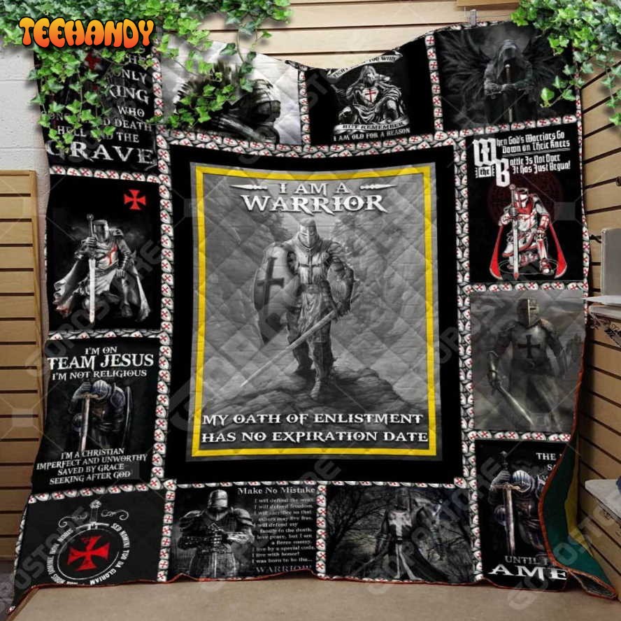 I Am Warrior Like 3D Customized Quilt Blanket