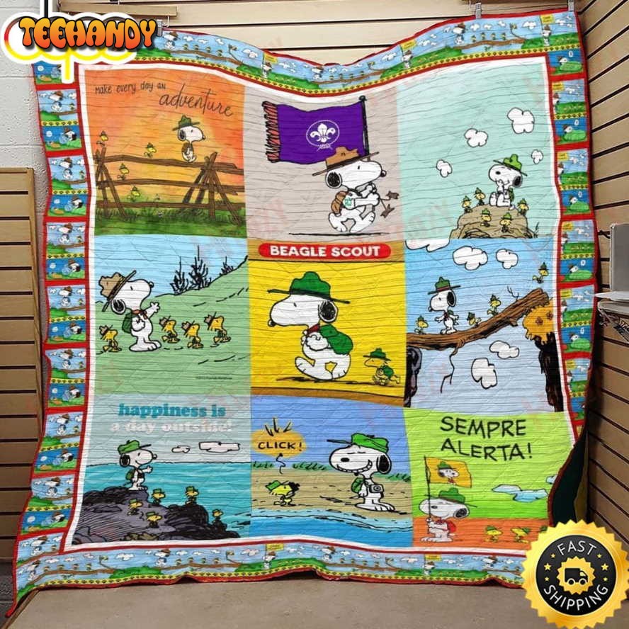 I’M Beagle Scout Snoopy The Peanuts Movie Snoopy Dog Blanket