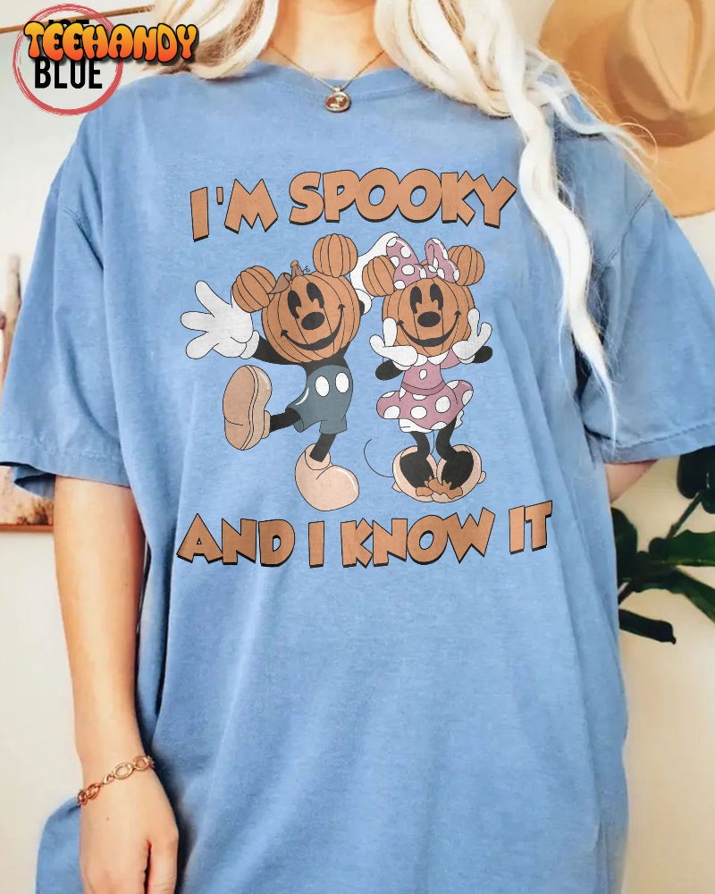 Im Spooky And I Know It Comfort Colors Shirt, Spooky Family Halloween Shirt