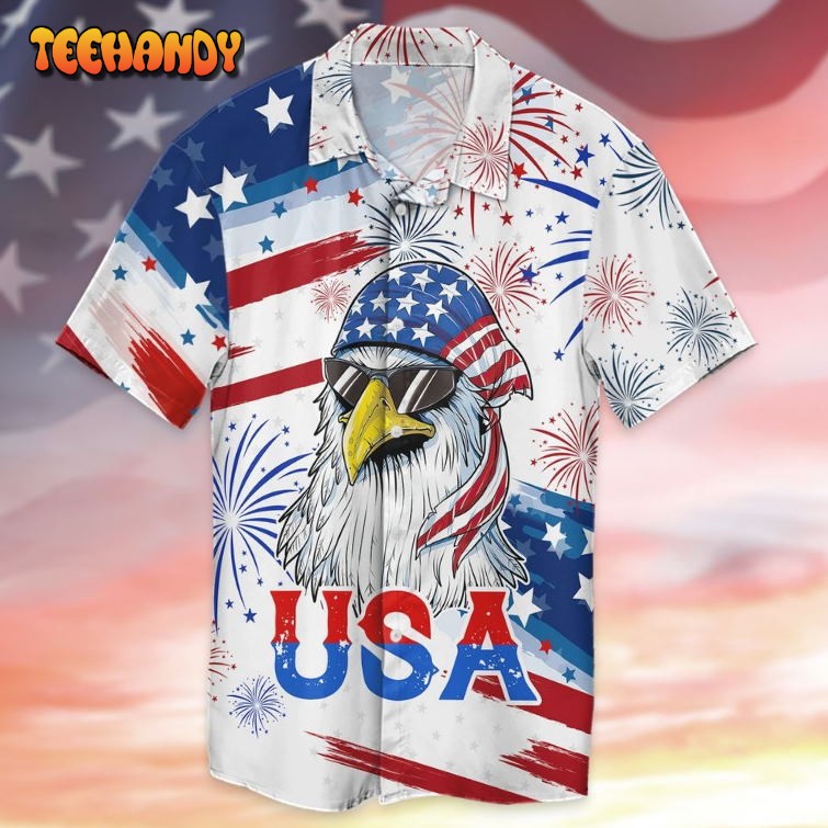 Independence Day Patriotic Hawaiian Shirts For Men And Woman, 4Th Of Jul