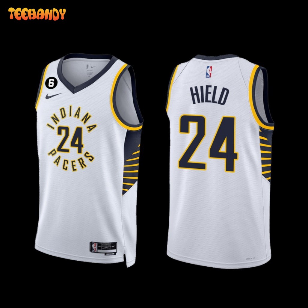 Indiana Pacers Buddy Hield 2022-23 Association Edition Jersey White