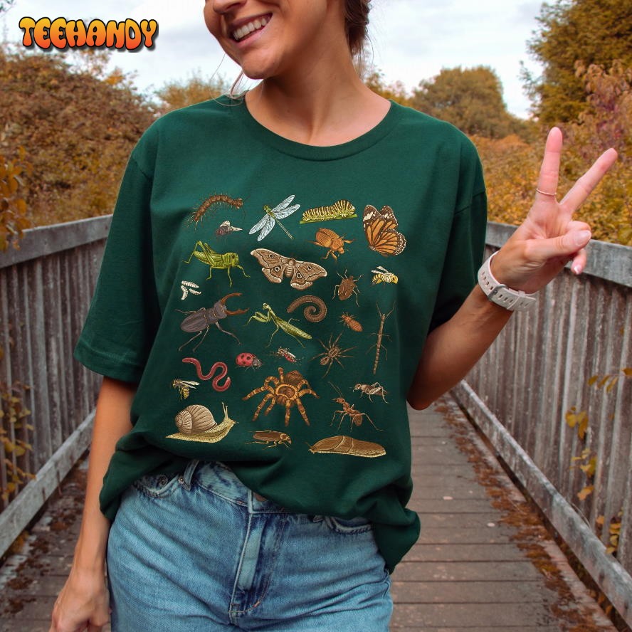 Insect Shirt Bug Shirt Goblincore Shirt Entomology Shirt