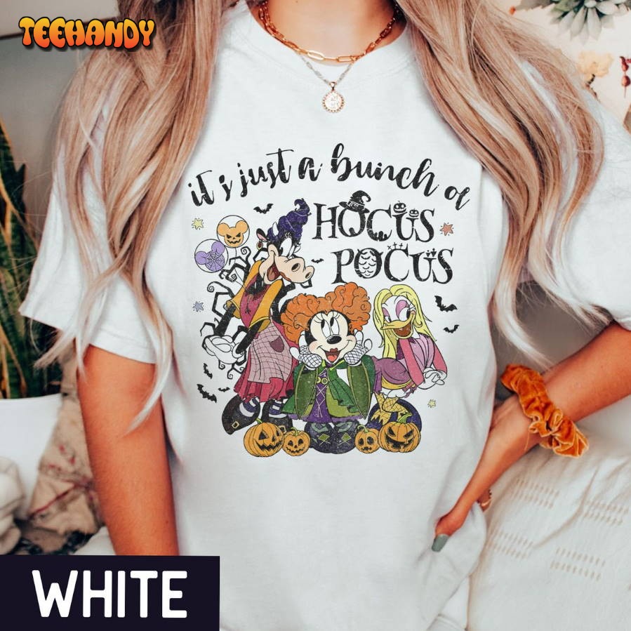 It’s just a bunch of Hocus Pocus shirt, Vintage Mickey & friends T-shirt