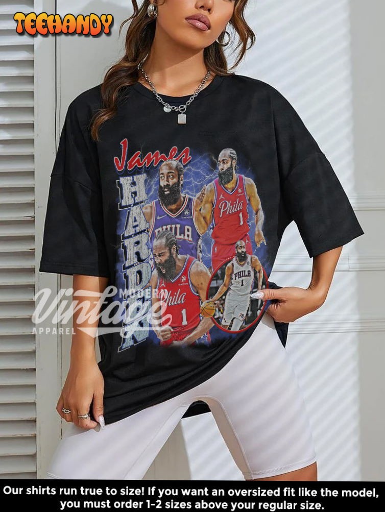 James Harden shirt, Basketball Shirt, Classic 90s Graphic T Shirt