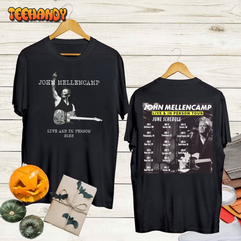 John Mellencamp 2023 Tour Shirt, John Mellencamp Vintage Shirt