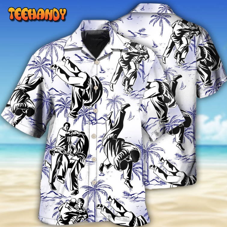 Judo Make Me Strong Tropical Style Hawaiian Shirt