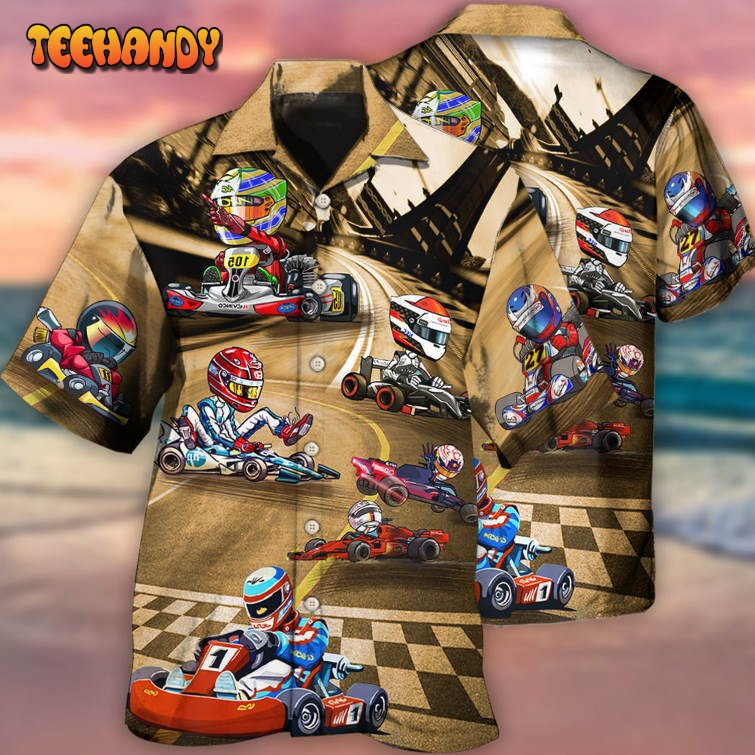 Kart Racing Go Cool Hawaiian Shirt