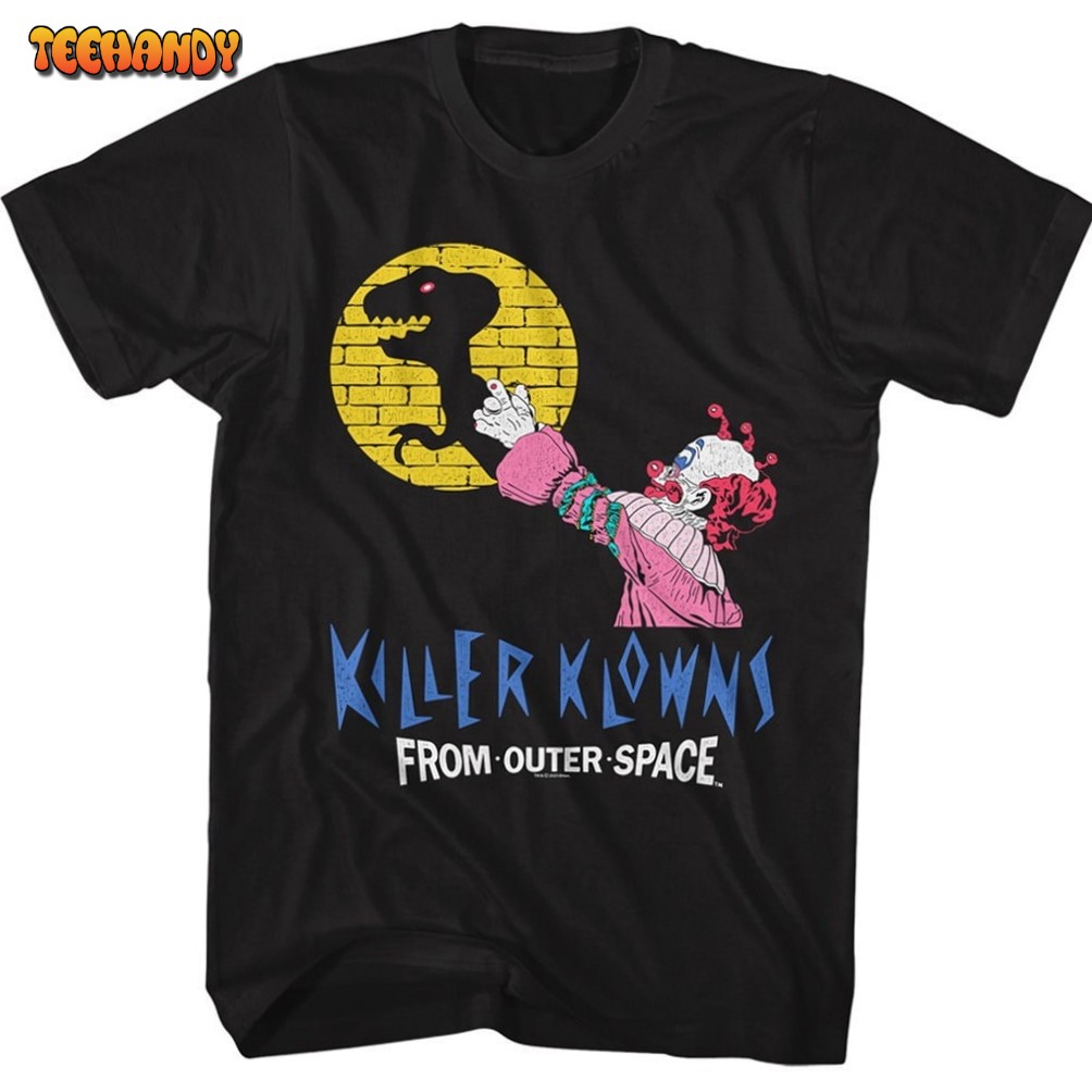 Killer Klowns from Outer Space Shadow Puppet Black Shirts