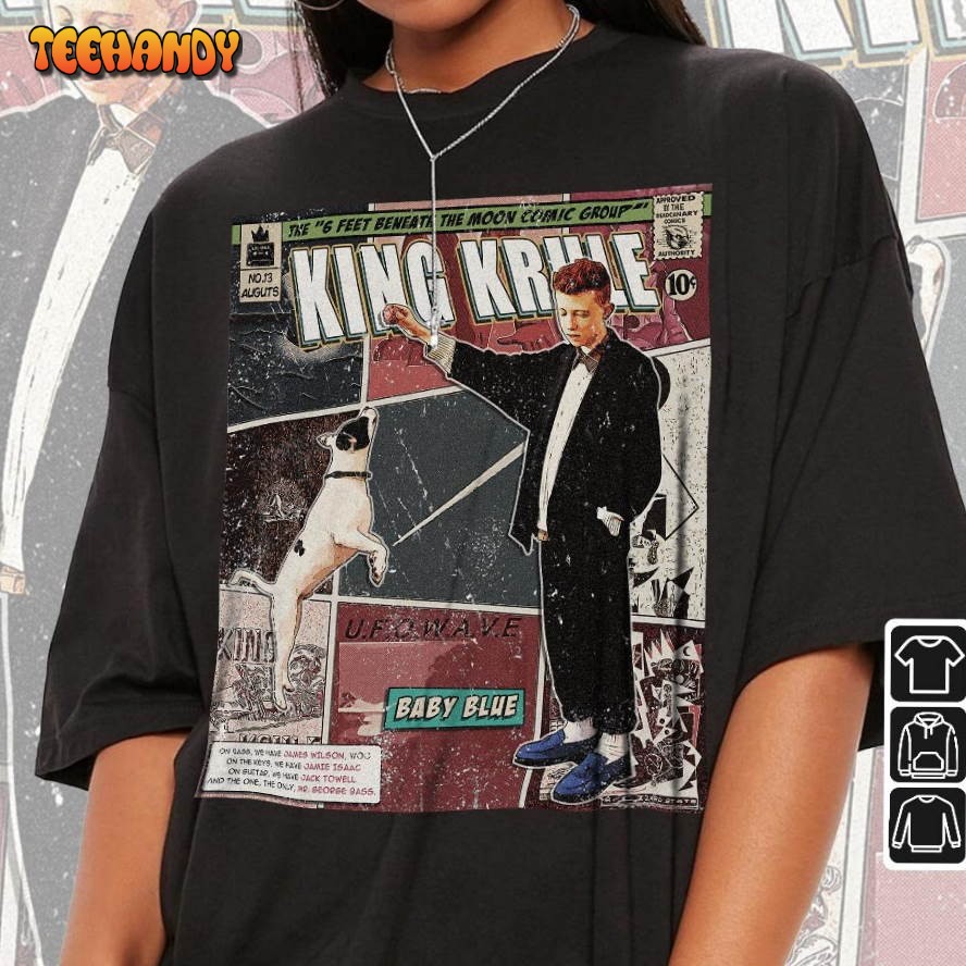 King Krule Comic Art Seaforth Space Heavy Album World Tour 2023 T Shirt