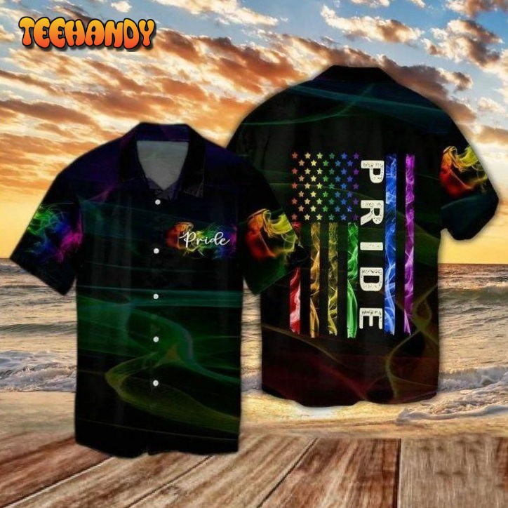 Lgbt Pride Lips Hawaiian Shirt Rainbow Lips Pride Lips Hawaiian Shirt