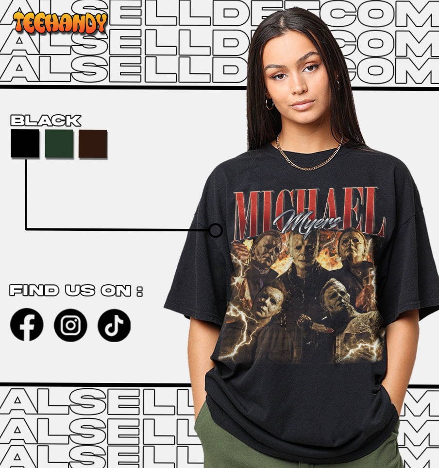 Limited Michael Myers Vintage T-Shirt Women and Man Unisex T-Shirt