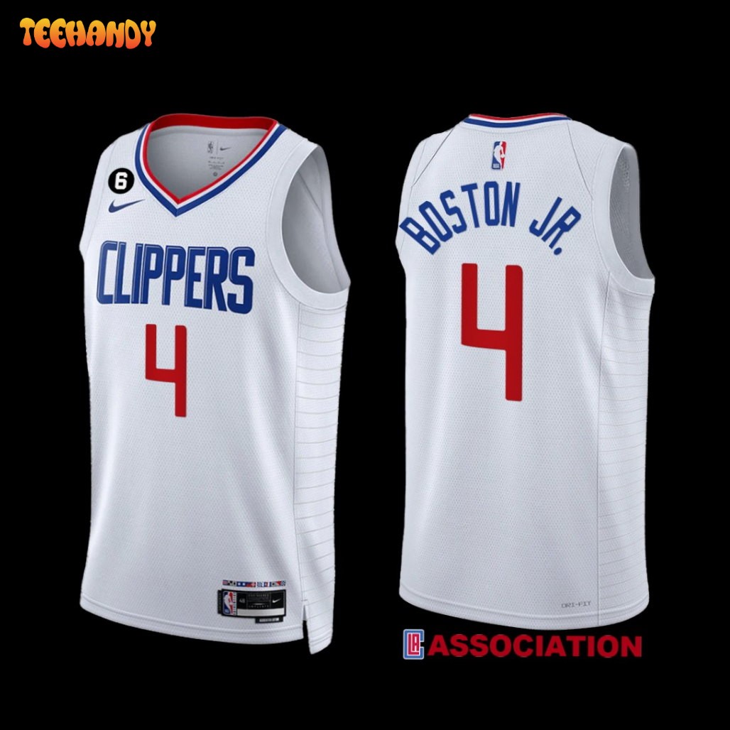 Los Angeles Clippers Brandon Boston Jr. 2022-23 Association Edition Jersey White