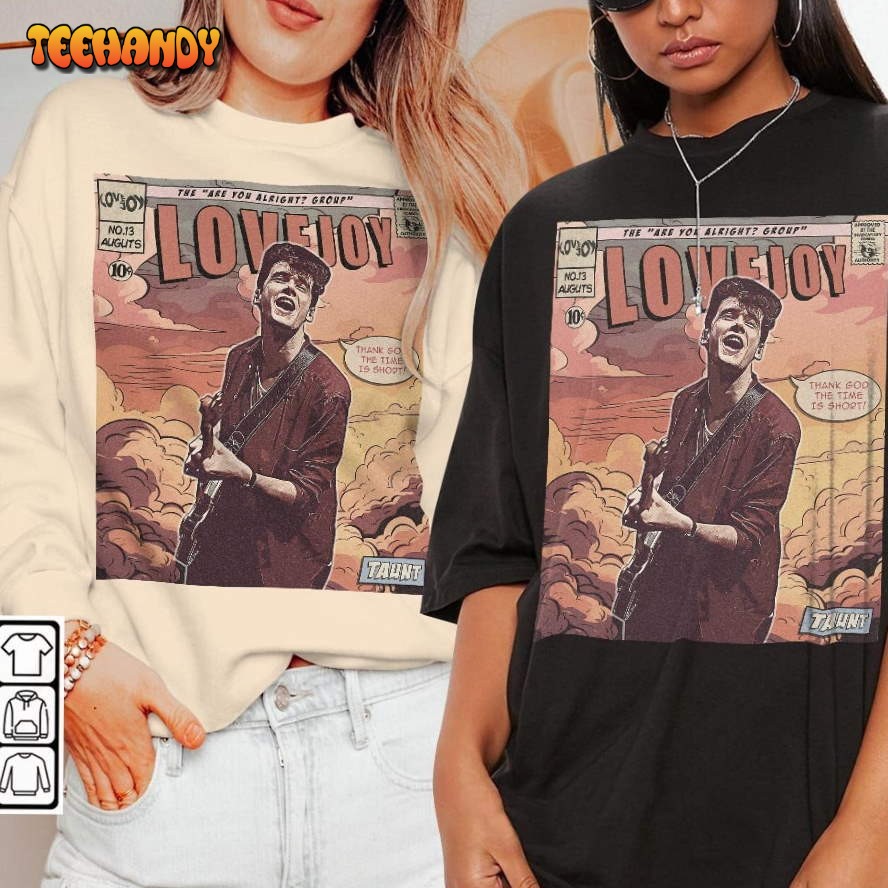 Lovejoy Merch Book Art Are You Alright Album World Tour T Shirt