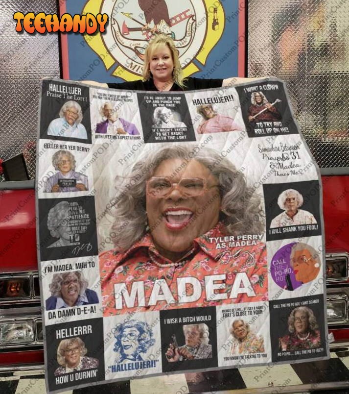 Madea 3D Customized Quilt Blanket