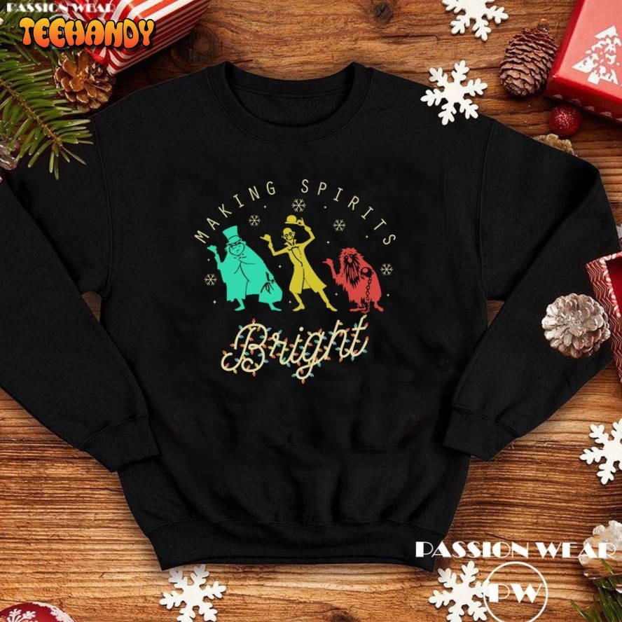 Making Spirits Bright Disney Christmas Shirt