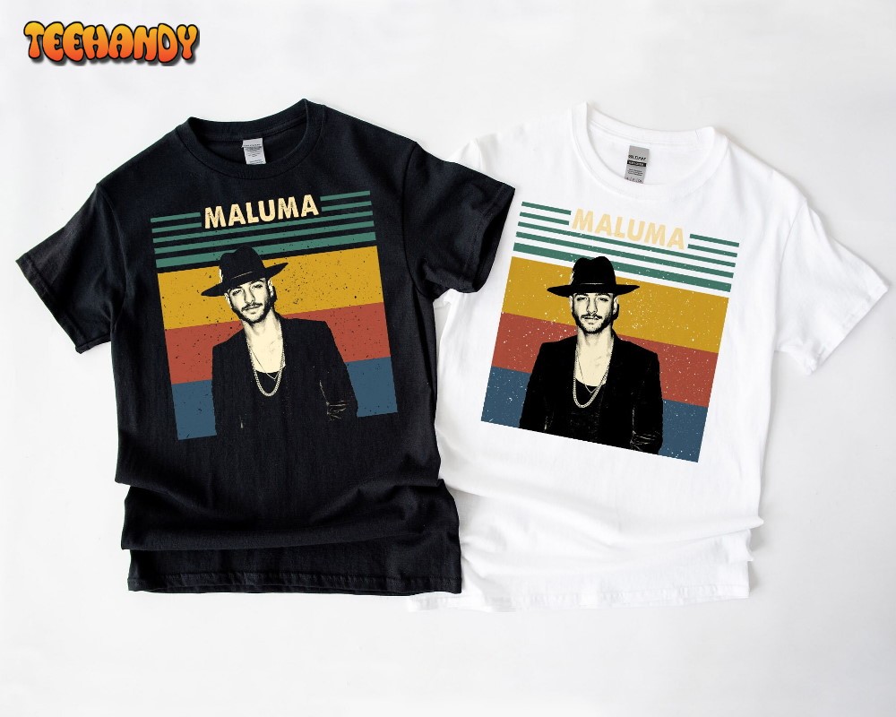 Maluma Retro Vintage Shirt, Maluma Gift Shirt