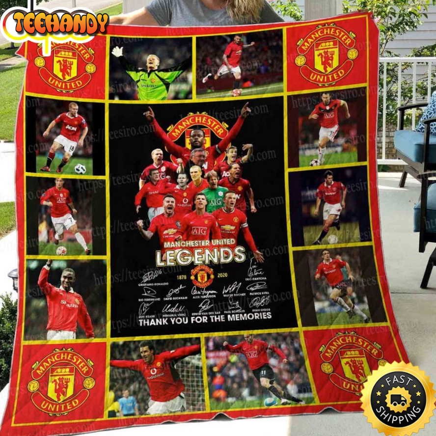 Manchester United All Season Football Christmas Blanket