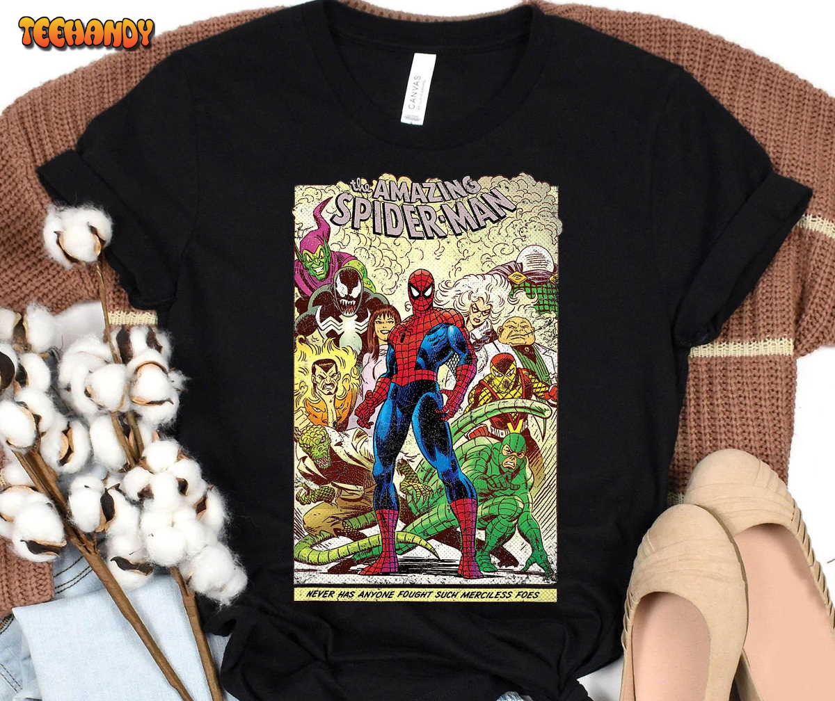 Marvel The Amazing Spider-Man Comic Vintage Shirt