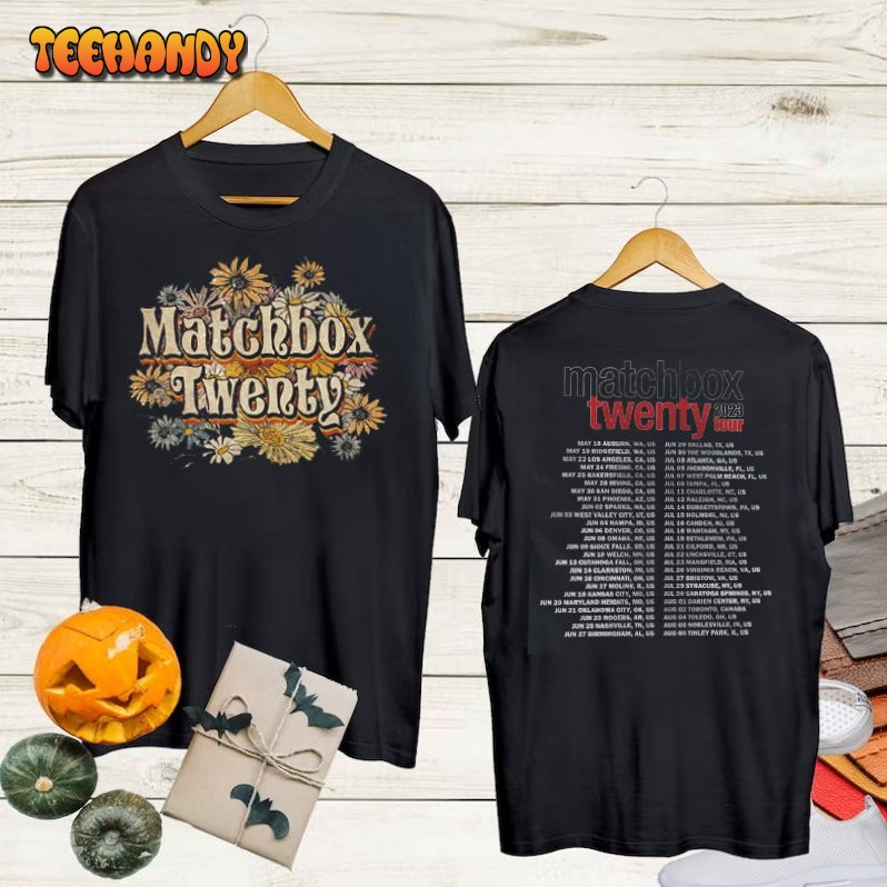 Matchbox Twenty Slow Dream Tour Shirt, Matchbox Twenty Tour 2022-2023 Shirt