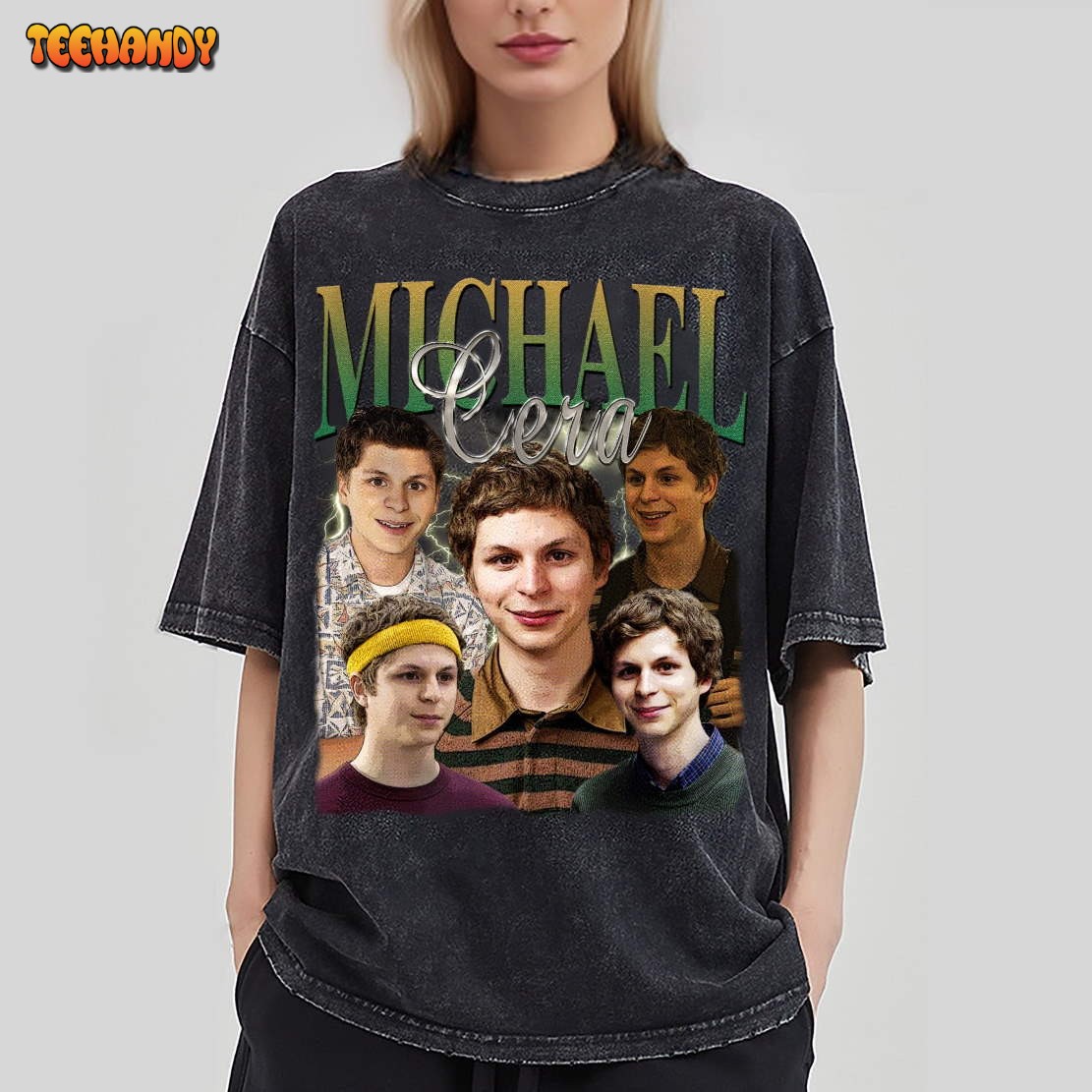 Michael Cera Vintage Washed T-Shirt