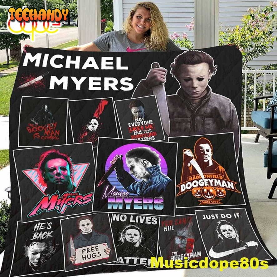 Michael Myers Horror Killer Halloween Movie Blanket