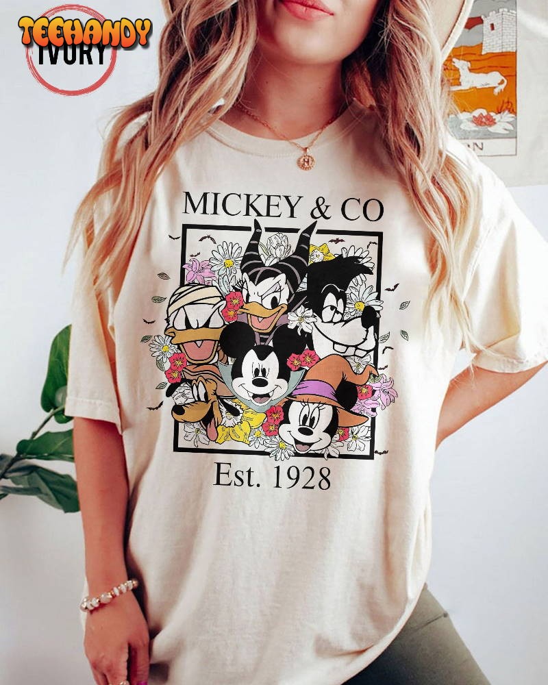 Mickey and Co Halloween Shirt, Mickey and Co 1928 Shirt