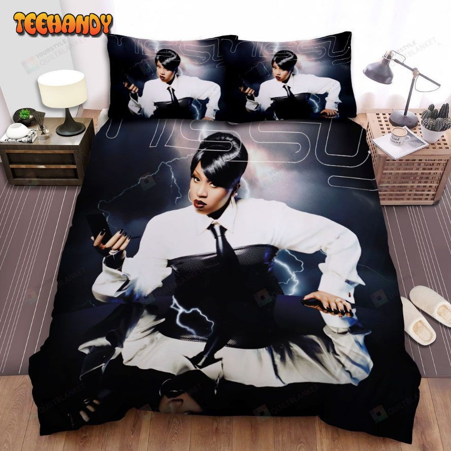 Missy Elliott Da Real World Album Art Cover Bed Sheets Spread Duvet Cover Bedding Sets