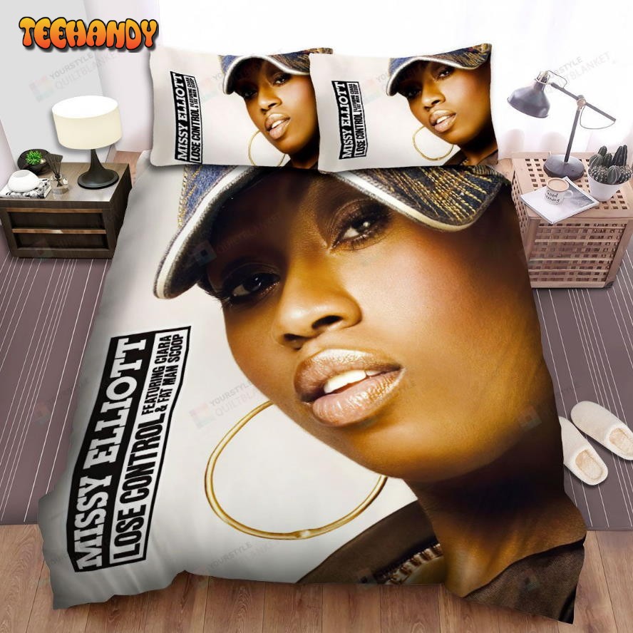 Missy Elliott Lose Control Song Art Cover Bed Sheets Spread Duvet Cover Bedding Sets