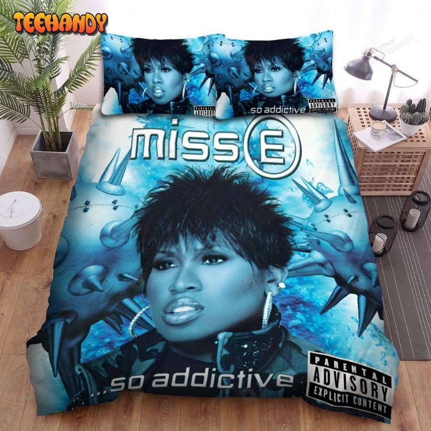 Missy Elliott Miss E… So Addictive Album Art Cover Spread Duvet Cover Bedding Sets