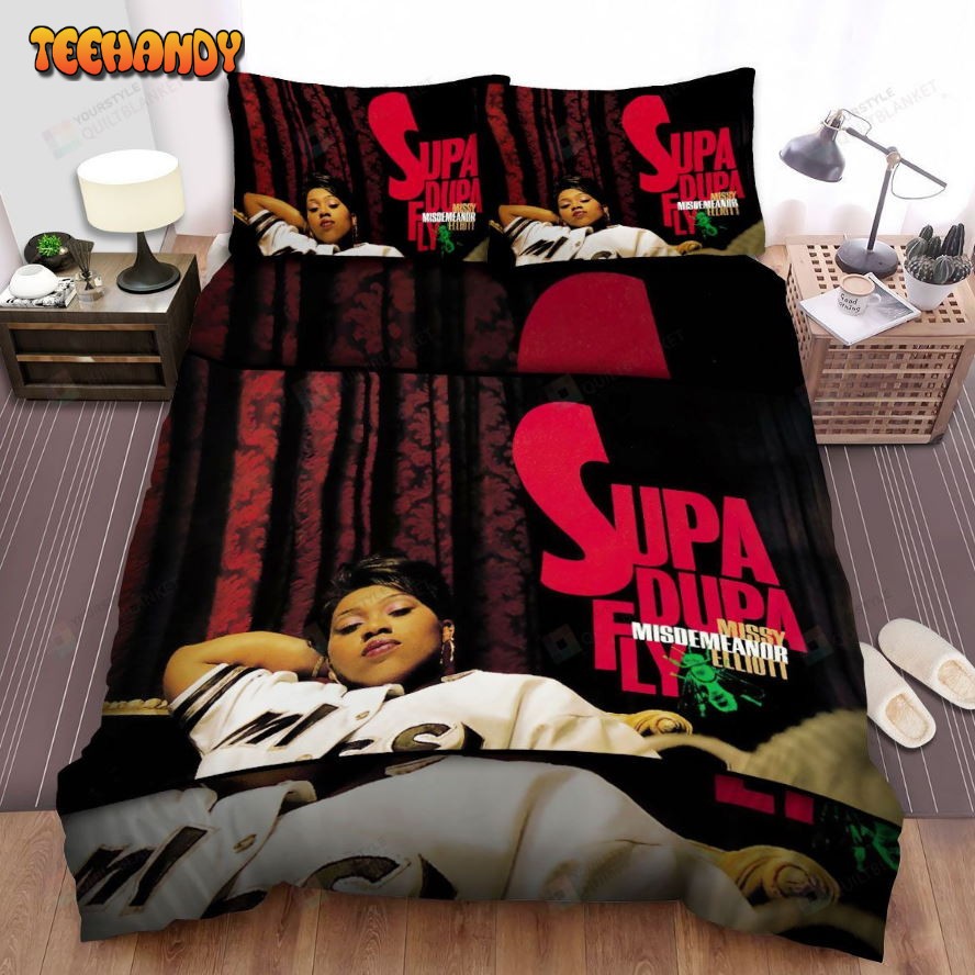 Missy Elliott Supa Dupa Fly Album Art Cover Spread Duvet Cover Bedding Sets