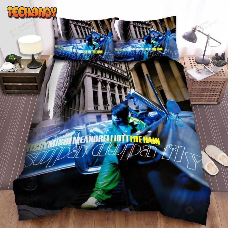 Missy Elliott The Rain (Supa Dupa Fly) Solo Single Art Cover Spread Bedding Sets