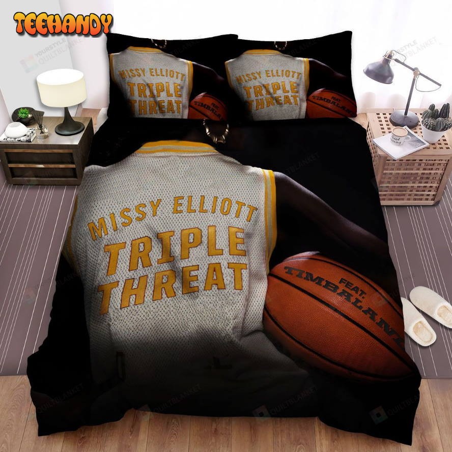 Missy Elliott Triple Threat Song Art Cover Duvet Cover Bedding Sets