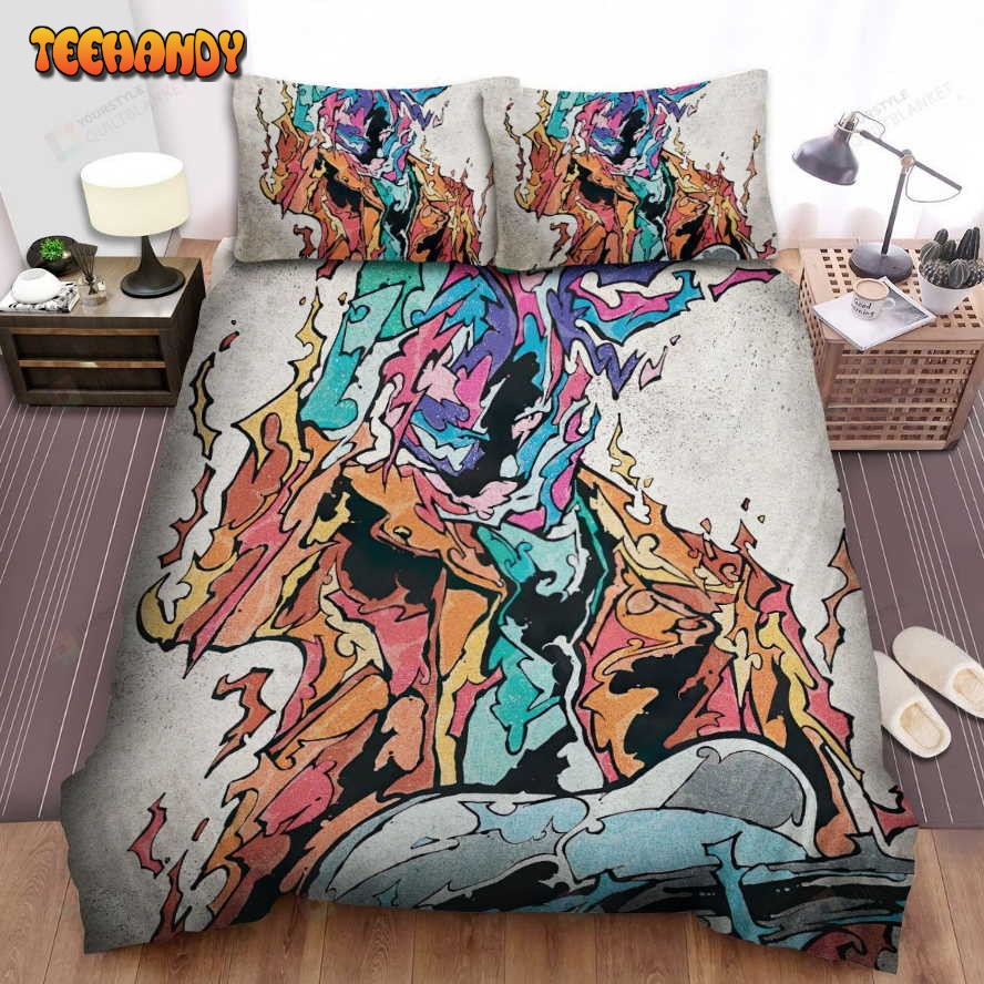 Miyavi Fire Bird Album Cover Spread Comforter Duvet Cover Bedding Sets