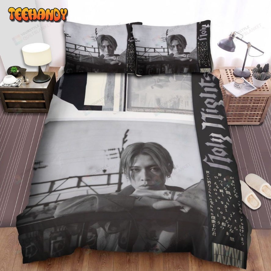 Miyavi Holy Nights (Lockdown 2020) Album Cover Comforter Bedding Sets