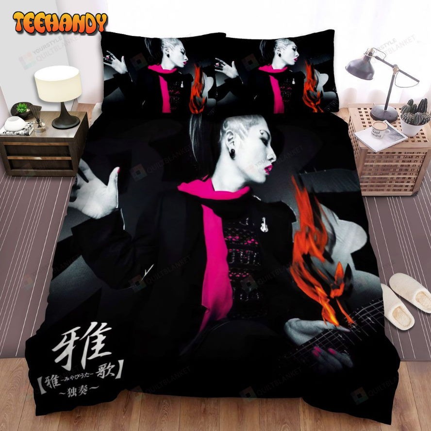 Miyavi Miyaviuta -Dokusou Album Cover Comforter Duvet Cover Bedding Sets