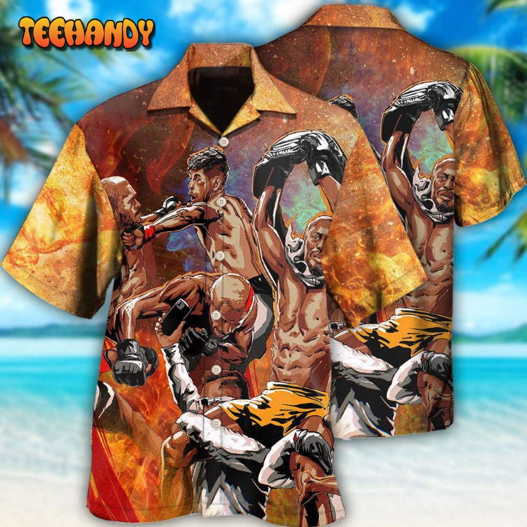 MMA Make Me Strong Sport Love Hawaiian Shirt