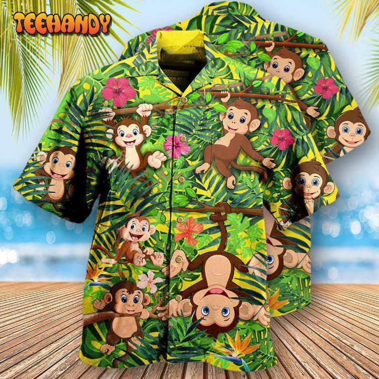 Monkey Animals Are My Spirit Hawaiian Shirt