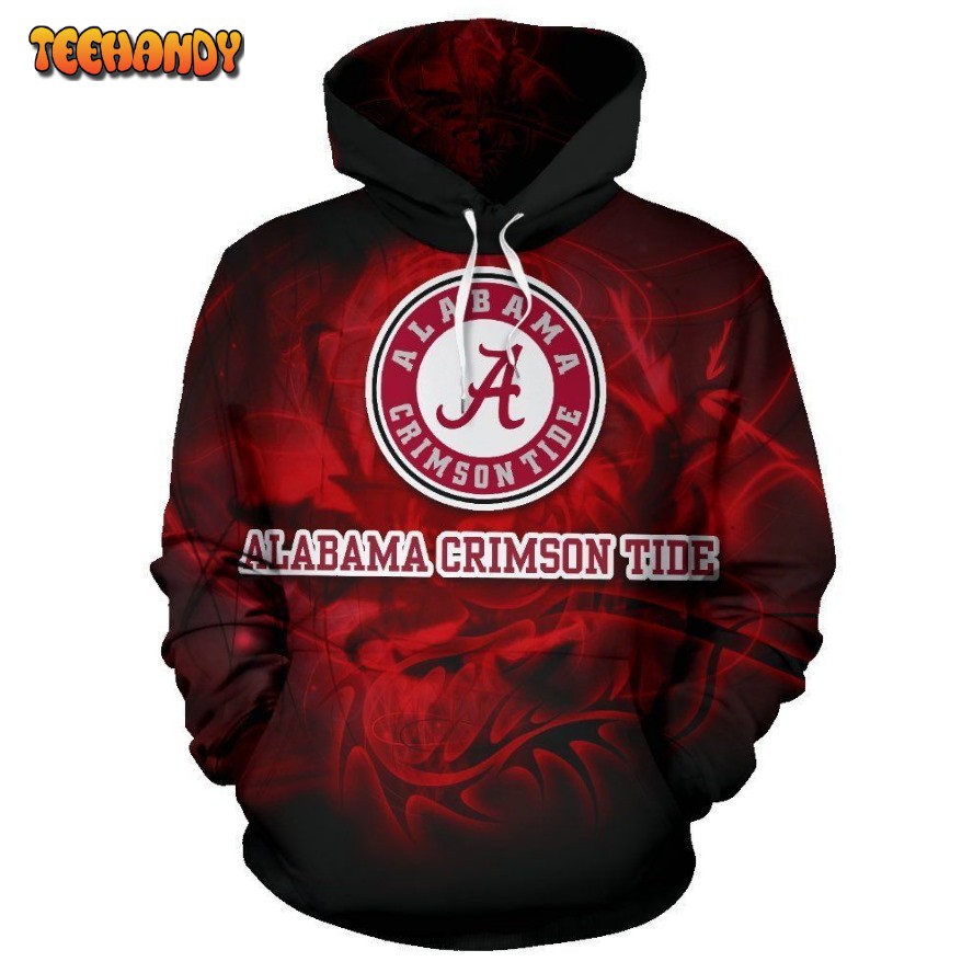 Ncaa- Alabama Crimson Tide 3d Hoodie Style 05