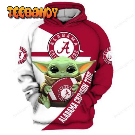 Ncaa- Alabama Crimson Tide 3d Hoodie Style 08